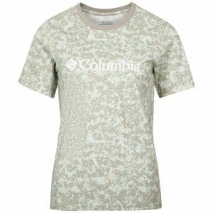 Columbia NORTH CASCADES™ PRINTED TEE Női póló, világoszöld, méret kép