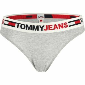 Tommy Hilfiger TOMMY JEANS ID-THONG Női tanga alsó, szürke, veľkosť XS kép