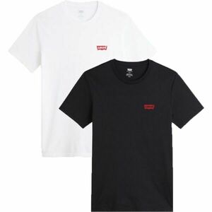 Levi's® GRAPHIC CREWNECK T-SHIRT 2 PACK Férfi póló, fekete, méret kép