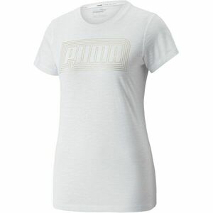 Puma PERFORMANCE LOGO FILL TEE REC Q4 Női póló, fehér, veľkosť S kép