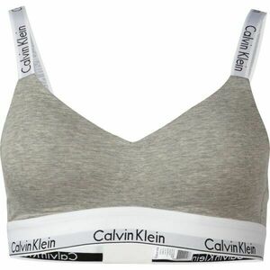 Calvin Klein MODERN COTTON-LGHT LINED BRALETTE Sportmelltartó, szürke, méret kép