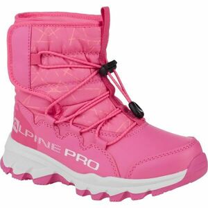 ALPINE PRO ELPOCO Gyerek téli cipő, rózsaszín, méret 31 kép