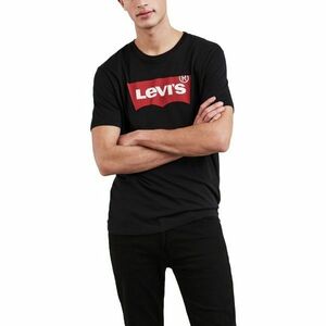 Levi's® GRAPHIC SET-IN NECK Férfi póló, fekete, méret kép