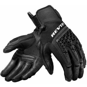 Rev'it! Gloves Sand 4 Black XL Motoros kesztyűk kép