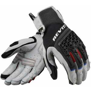 Rev'it! Gloves Sand 4 Light Grey/Black XL Motoros kesztyűk kép