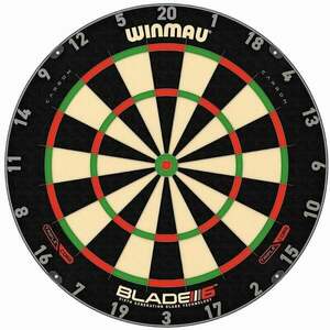 Winmau Blade 6 Carbon Triple Core Fekete Darts tablo kép