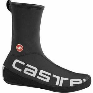 Castelli Diluvio UL Shoecover Black/Silver Reflex S/M Kerékpáros kamásli kép