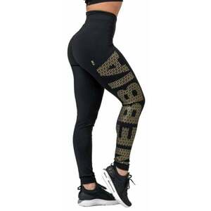Nebbia Gold Print Leggings Black XS Fitness nadrág kép