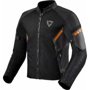 Rev'it! Jacket GT-R Air 3 Black/Neon Orange 2XL Textildzseki kép