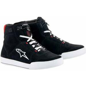 Alpinestars Chrome Shoes Black/White/Bright Red 40, 5 Motoros cipők kép