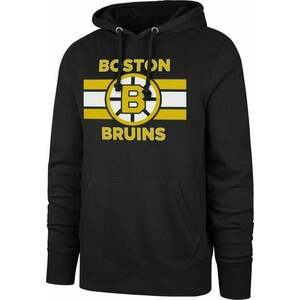 Boston Bruins NHL Burnside Pullover Hoodie Jet Black S Hoki pulóver kép