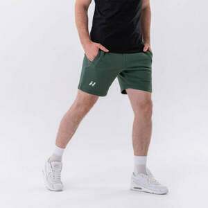 Relaxed-Fit férfi Dark Green rövidnadrág - NEBBIA kép