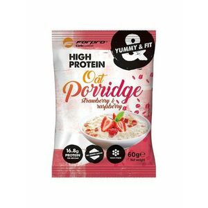 FORPRO HIGH PROTEIN OAT PORRIDGE WITH STRAWBERRY AND RASPBERRY - 60G kép