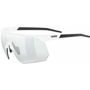 UVEX Pace One V White Matt/Variomatic Litemirror Silver Kerékpáros szemüveg kép