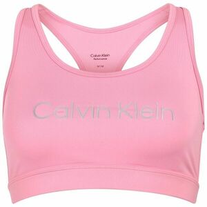 Calvin Klein MEDIUM SUPPORT SPORTS BRA Női sportmelltartó, rózsaszín, veľkosť M kép