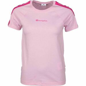 Champion CREWNECK T-SHIRT Női póló, rózsaszín, méret kép