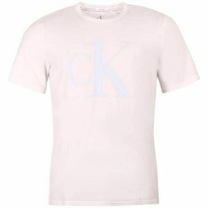 Calvin Klein S/S CREW NECK Férfi póló, fehér, veľkosť L kép