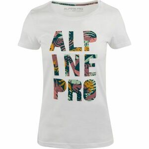 ALPINE PRO EFECTA Női póló, fehér, veľkosť M kép