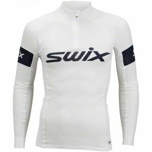 Swix RACEX WARM Férfi funkcionális felső állógallérral, fehér, veľkosť L kép
