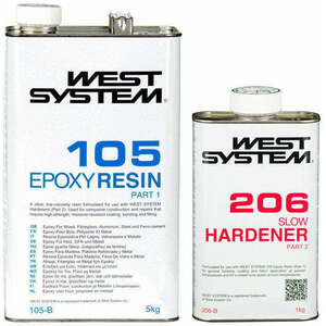 West System B-Pack Slow 105+206 kép