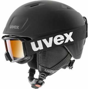 UVEX Heyya Pro Set Pure Black 54-58 cm Sísisak kép