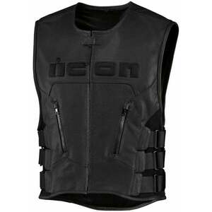 ICON - Motorcycle Gear Regulator D30™ Vest Fekete 2XL-3XL Motoros mellény kép