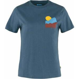 Fjällräven Nature T-Shirt W Indigo Blue M Póló kép