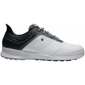 Footjoy Stratos Mens Golf Shoes White/Black/Iron 39 kép