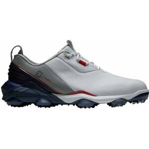 Footjoy Tour Alpha Mens Golf Shoes White/Navy/Grey 40, 5 kép