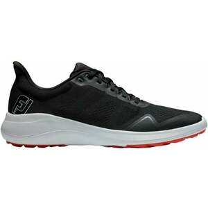 Footjoy Flex Mens Golf Shoes Black/White/Red 41 kép