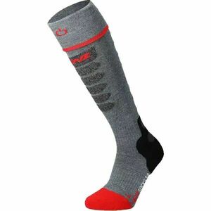 Lenz HEAT SOCK 5.1 TOE CAP SLIM Fűthető zokni, szürke, méret kép