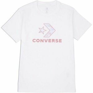 Converse SEASONAL STAR CHEVRON SS TEE Női póló, fehér, méret kép