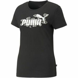 Puma ESS LOGO TEE Női póló, fekete, veľkosť L kép
