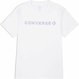 Converse WORDMARK SS TEE Női póló, fehér, veľkosť S kép