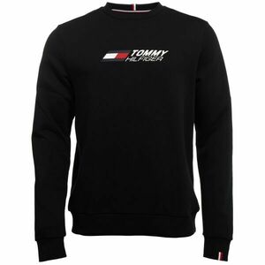 Tommy Hilfiger ESSENTIAL CREW Férfi pulóver, fekete, méret kép