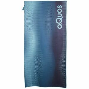 AQUOS TECH TOWEL 75x150 Gyorsan száradó sporttörülköző, kék, méret kép
