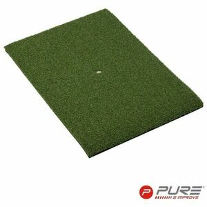 PURE 2 IMPROVE Pure 2 Improve HITTING MAT SET 40 x 60 cm Golf gyakorlószőnyeg, zöld, méret kép