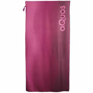 AQUOS TECH TOWEL 75x150 Gyorsan száradó sporttörülköző, rózsaszín, méret kép
