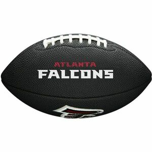 Wilson MINI NFL TEAM SOFT TOUCH FB BL AT Mini labda amerikai futballhoz, fekete, veľkosť os kép