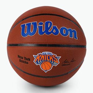 Wilson NBA Team Alliance New York Knicks kosárlabda barna WTB3100XBNYK kép
