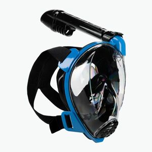 Cressi Baron teljes arcú maszk snorkelinghez fekete/kék XDT025020 kép