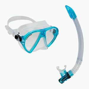 Cressi snorkel szett Ocean maszk + Gamma snorkel tiszta kék DM1000113 kép