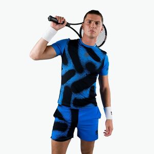 Férfi HYDROGEN tenisz póló Spray Tech kék T00502014 kép