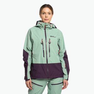Jack Wolfskin Alpspitze 3L női sí dzseki zöld 1115201 kép