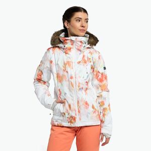 Női snowboard kabát ROXY Jet Ski Premium 2021 bright white tenderness kép