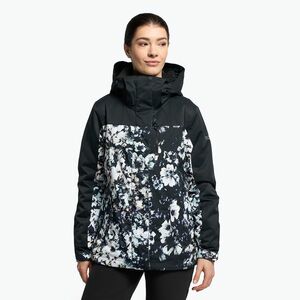 Női snowboard kabát ROXY Jetty Block 2021 true black black flowers kép