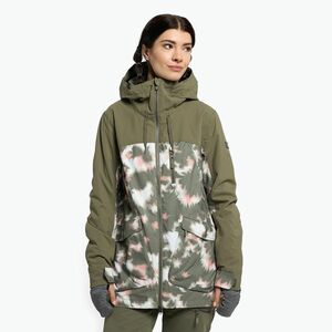 Női snowboard kabát ROXY Stated 2021 deep lichen green nimal kép