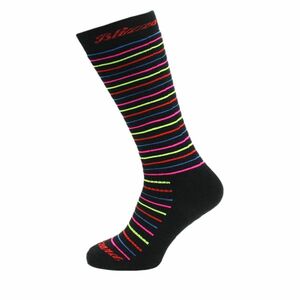 BLIZZARD-Viva Allround ski socks junior, black/rainbow stripes Fekete 27/29 kép