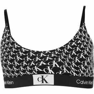 Calvin Klein ´96 COTTON-UNLINED BRALETTE Női melltartó, fekete, méret kép