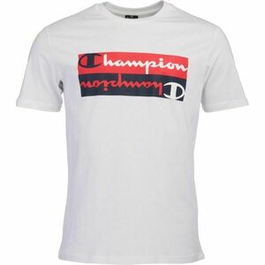 Champion GRAPHIC SHOP AUTHENTIC CREWNECK T-SHIRT Férfi póló, fehér, méret kép